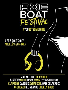 Affiche Axe boat festival 2017