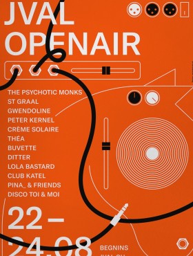 Affiche JVAL Openair 2023