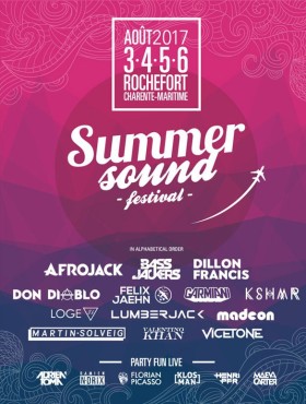 Affiche Summer Sound 2017