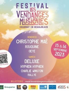 Affiche Les Vendanges Musicales 2023