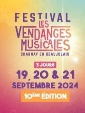 Affiche Les Vendanges Musicales 2023