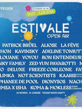 Affiche Estivale Open Air 2023