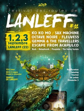 Affiche Les routes de Lanleff 2017