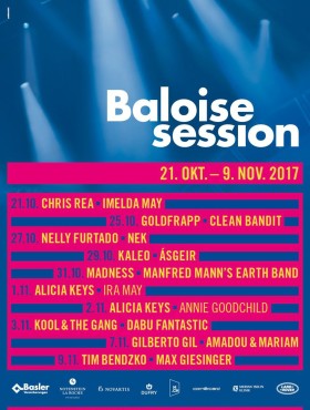 Affiche Baloise session 2017