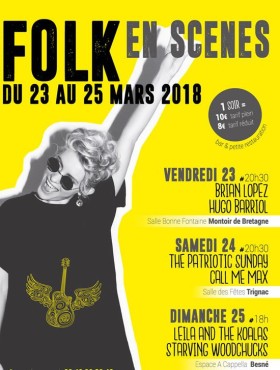 Affiche Folk en Scènes 2018