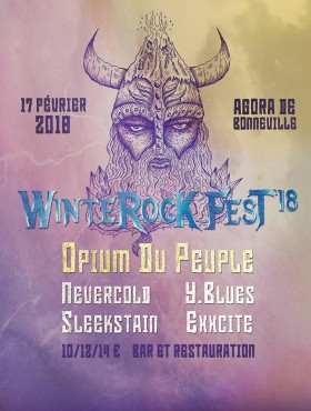 Affiche Winterock 2018