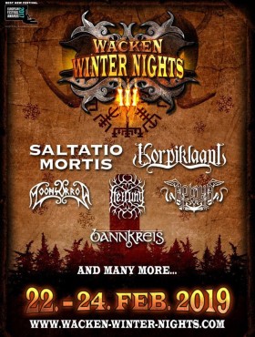 Affiche Wacken winter nights 2019