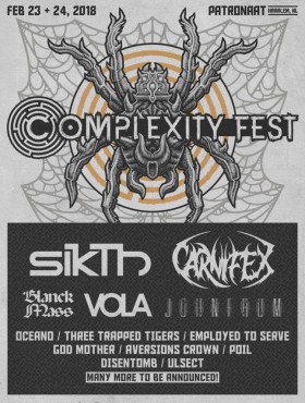 Affiche Complexity festival 2018