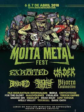 Affiche Moita métal fest 2018