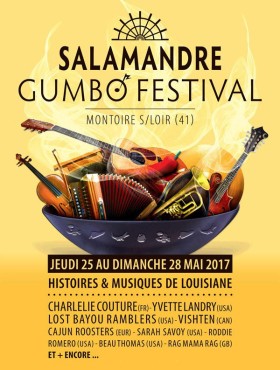 Affiche Salamandre gumbo festival 2017