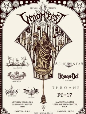 Affiche Venom fest 2018