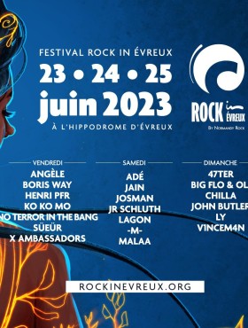Affiche Rock In Evreux 2023