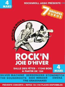 Affiche Rock'n joie d'hiver 2017