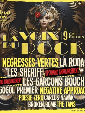 Affiche La Voix du Rock 2018