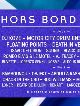 Affiche Hors bord festival 2017