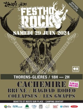 Affiche Festho’Rock 2023