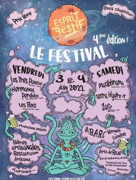 Affiche Esprit Festif Le Festival 4e 2022