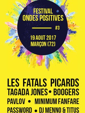Affiche Les ondes positives 2017