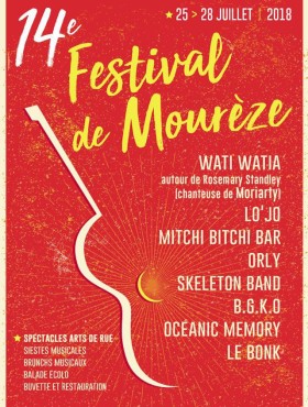 Affiche Festival de Mourèze 2018