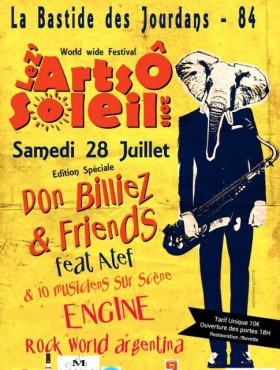 Affiche  LEZ'ARTS ô Soleil 2018