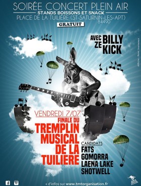 Affiche Tremplin Musical de la Tuilière 2017