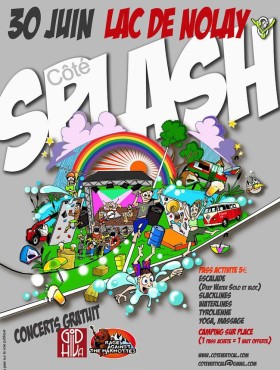 Affiche CÔTÉ SPLASH 2018