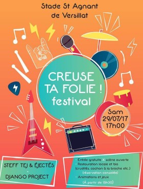 Affiche Creuse Ta Folie 2017