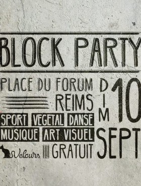 Affiche Block party 2017
