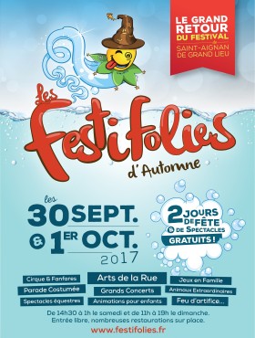 Affiche Festifolies 2017