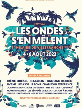 Affiche Les Ondes S'en Mèlent 2022