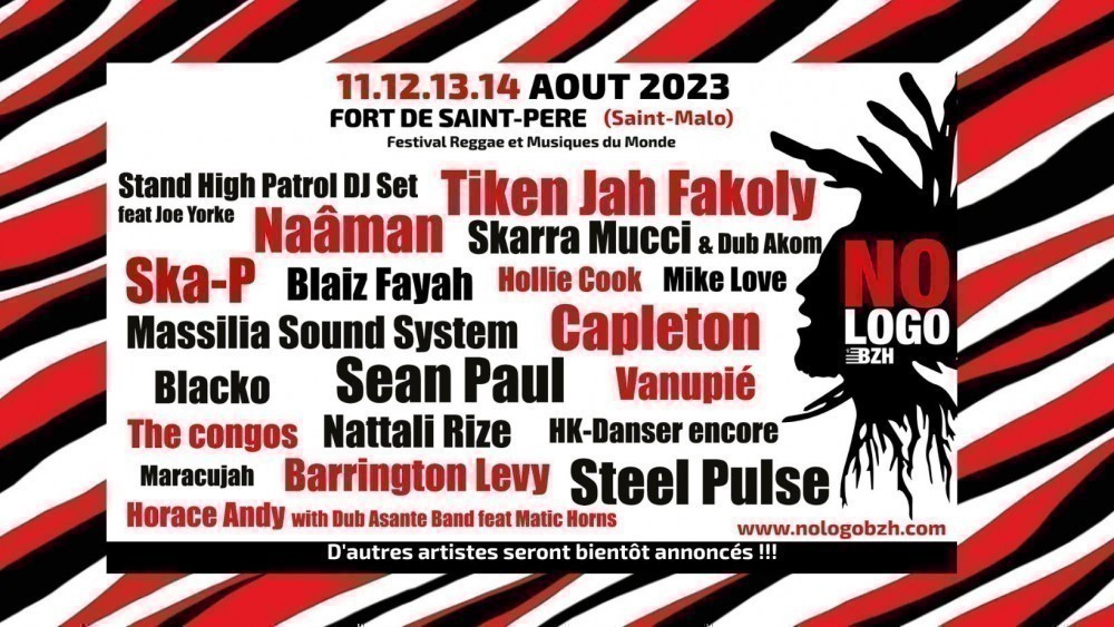 Festival No Logo BZH 2023 à SaintPère (35). Programme, places, billets, Du 11 au 14 août 2023 Festival No Logo BZH 2023 à SaintPère (35). Programme, places, billets, Du 11 au 14 août 2023