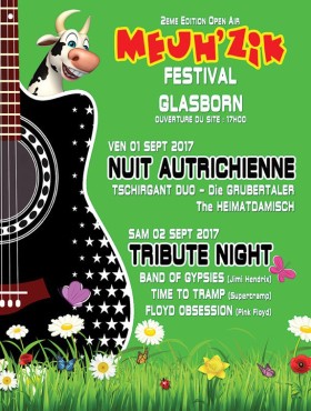 Affiche OPEN AIR MEUH ZIK FESTIVAL 2017