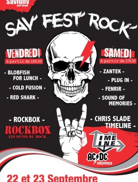 Affiche SAV'FEST'ROCK 2017