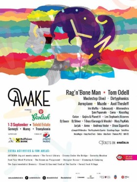 Affiche Awake festival 2017