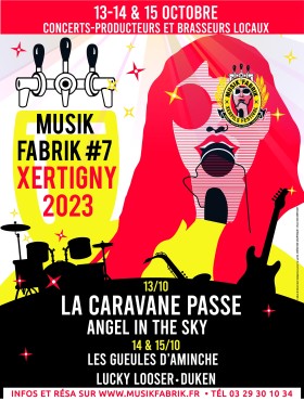 Affiche Musik Fabrik - Xerpils Festival 2023