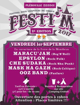 Affiche Festival Festi' M 2019