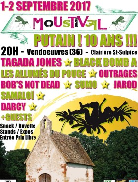 Affiche Moustival 2017