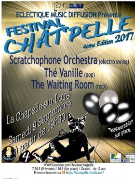 Affiche Festival Chat'pelle 2017