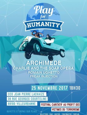 Affiche Play for humanity villeurbanne 2017