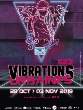 Affiche VU#22 - Vibrations Urbaines 2019 2019
