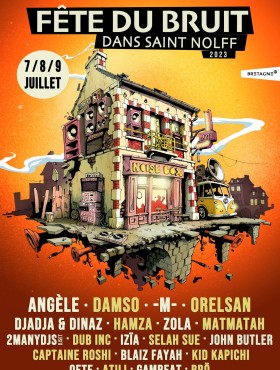 Affiche Fête Du Bruit à St Nolff 2024