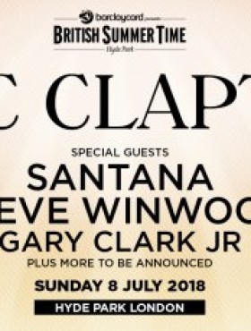 Affiche Eric Clapton 2018