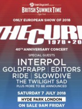 Affiche The Cure 2018