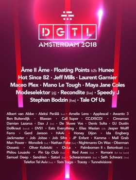 Affiche DGTL Amsterdam 2018