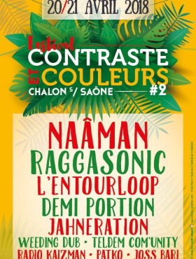 Affiche Contraste et couleurs 2018