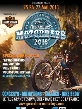 Affiche Gerardmer motordays 2018