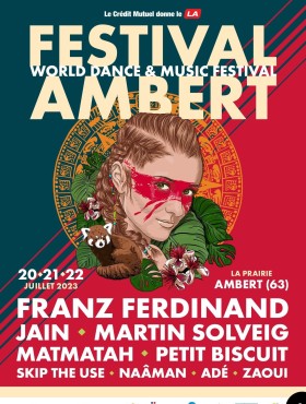 Affiche World Festival Ambert 2023