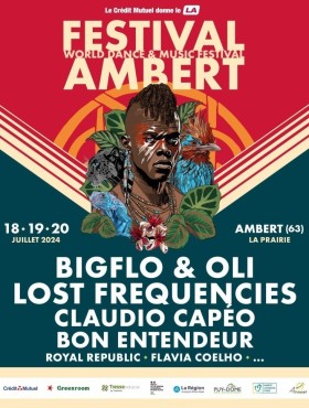 Affiche World Festival Ambert 2023