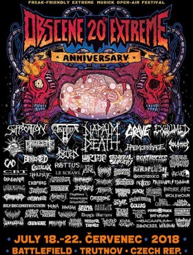 Affiche Obscène extrême festival 2018