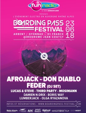 Affiche Boarding Pass 2018